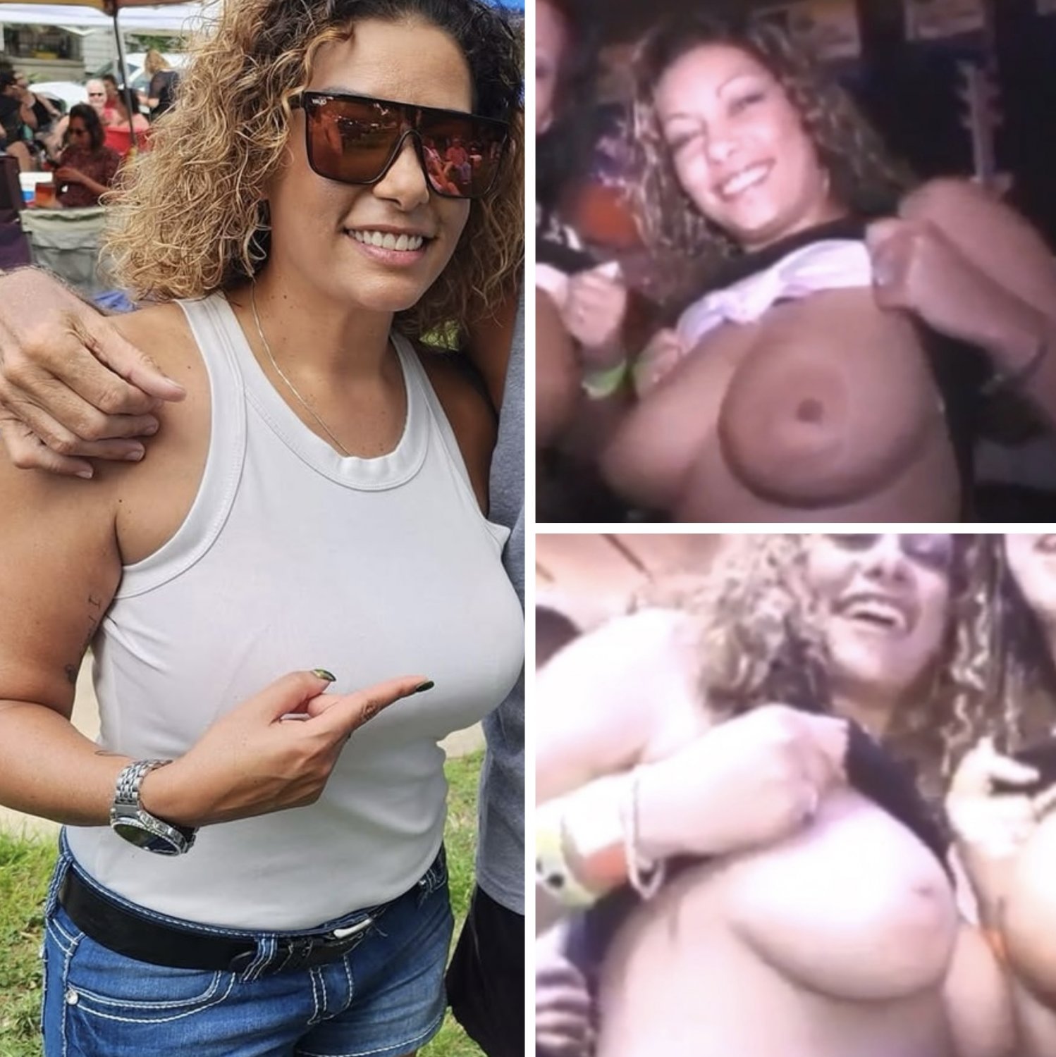 Bartender Ni’Col still reps what guys love the most….beer and big tits #Ol9LLR12
